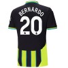 Camisetas Manchester City Bernardo 20 Segunda 2024-25 - Niño (+ Pantalones)